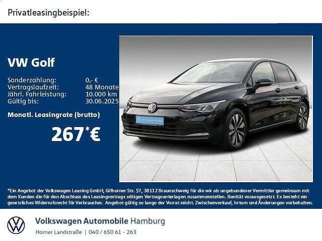 Schwarz Gebraucht 2024 VW Golf VIII Move Limousine | 24.690 € (Guter Preis) - Bild 1/2