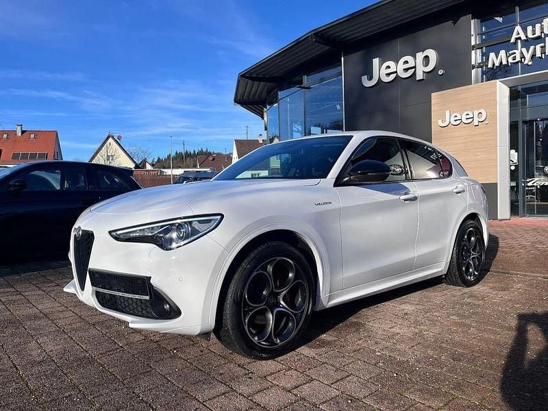 Gebraucht Alfa Romeo Stelvio Veloce 209 PS (153 kW) 2022 Weiß SUV