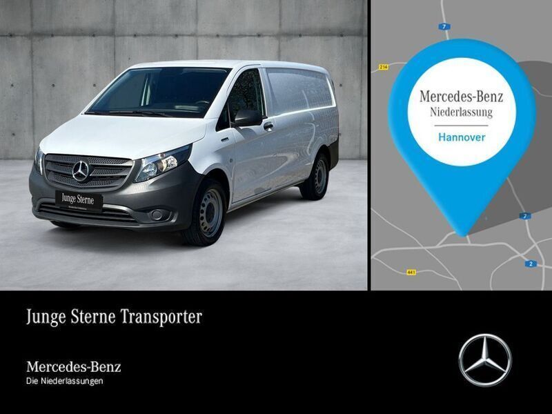 Weiß Gebraucht 2021 Mercedes e-Vito Van / Kleinbus | 17.231 € (Fairer Preis) - Bild 1/4