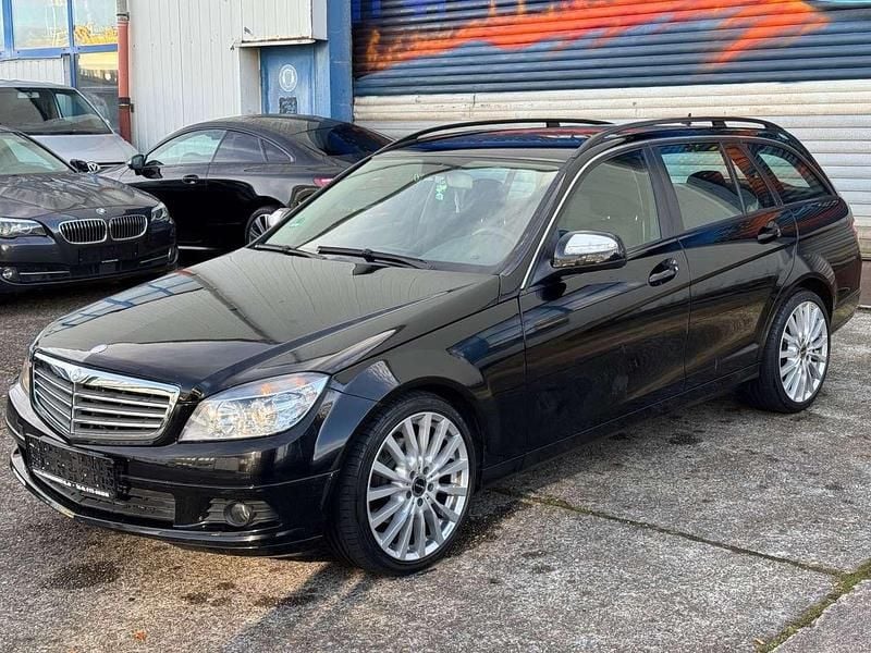 Schwarz Gebraucht 2008 Mercedes C220 Kombi | 3.990 € (Superpreis) - Bild 1/4
