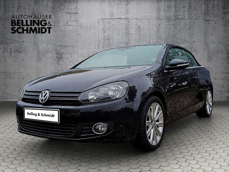 Gebraucht VW Golf Cabriolet 105 PS (77 kW) 2011 Schwarz Cabrio
