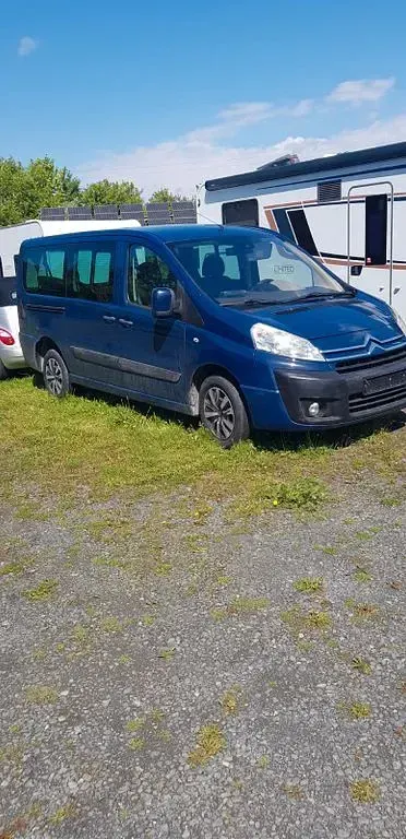 Gebraucht Citroën Jumpy 120 PS (88 kW) 2011 Blau Van / Kleinbus