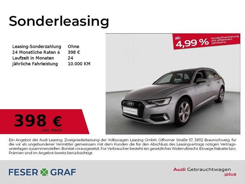 Florettsilber metallic Gebraucht 2025 Audi A6 Advanced Plus Kombi | 47.990 € (Guter Preis) - Bild 1/3
