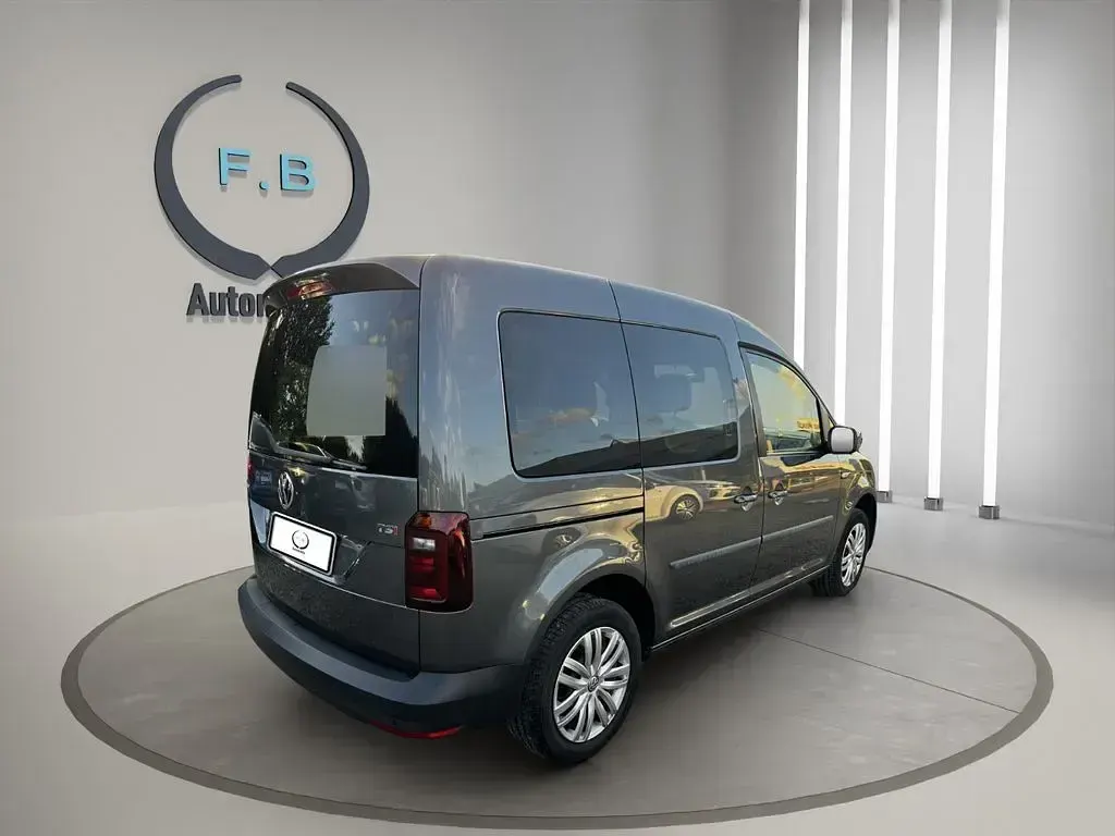 Gebraucht VW Caddy 125 PS (91 kW) 2017 Indiumgrau metallic Van / Kleinbus