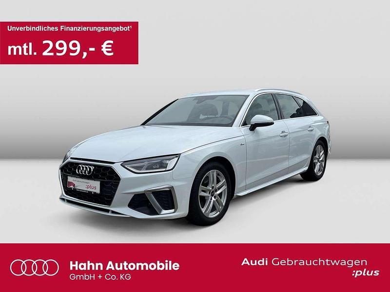 Gletscherweiß metallic Gebraucht 2024 Audi A4 S-Line Kombi | 36.890 € (Teuer) - Bild 1/3