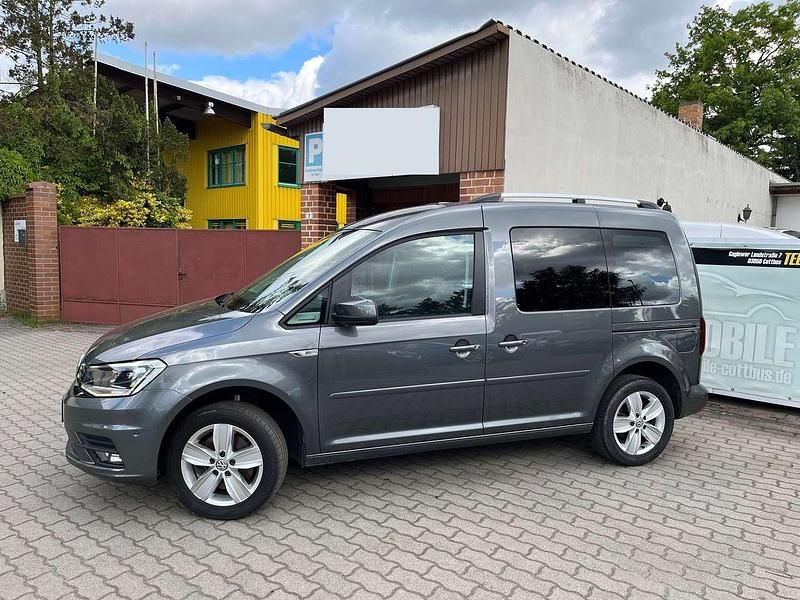 Gebraucht VW Caddy Comfortline 131 PS (96 kW) 2019 Indiumgrau metallic Van / Kleinbus