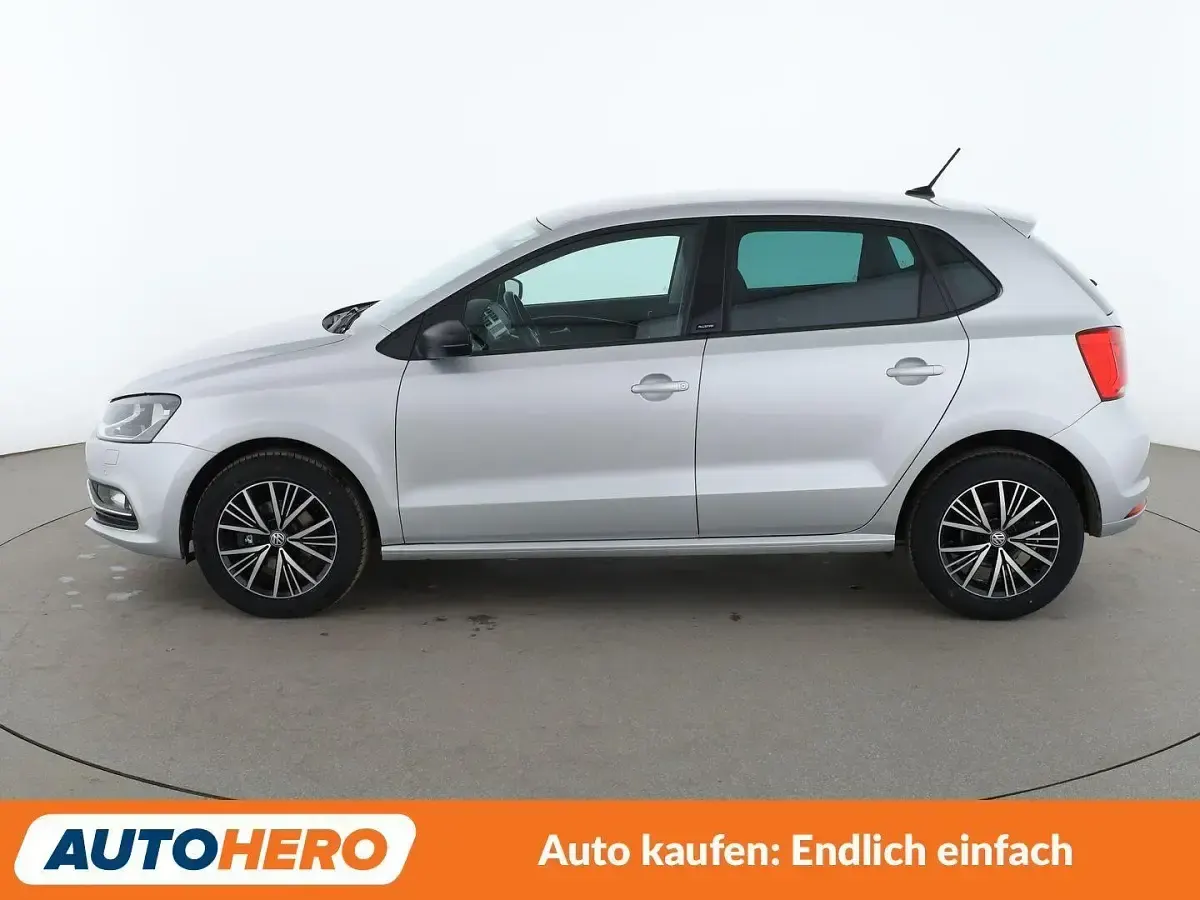 Gebraucht VW Polo Allstar 90 PS (66 kW) 2016 Grau Kleinwagen