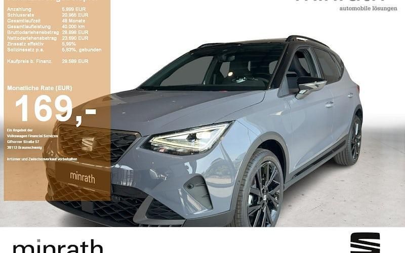 Schwarz Neu 2025 Seat Arona Black Edition SUV | 29.589 € (Fairer Preis) - Bild 1/4