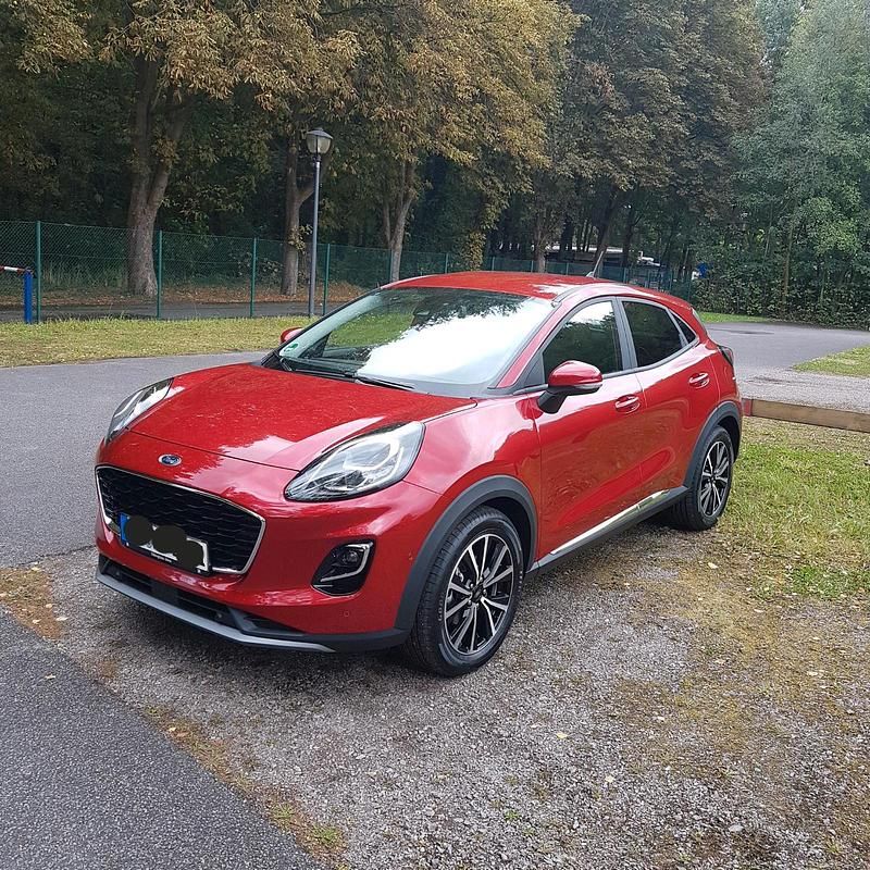 Rot Gebraucht 2020 Ford Puma Titanium SUV | 14.000 € (Superpreis) - Bild 1/4