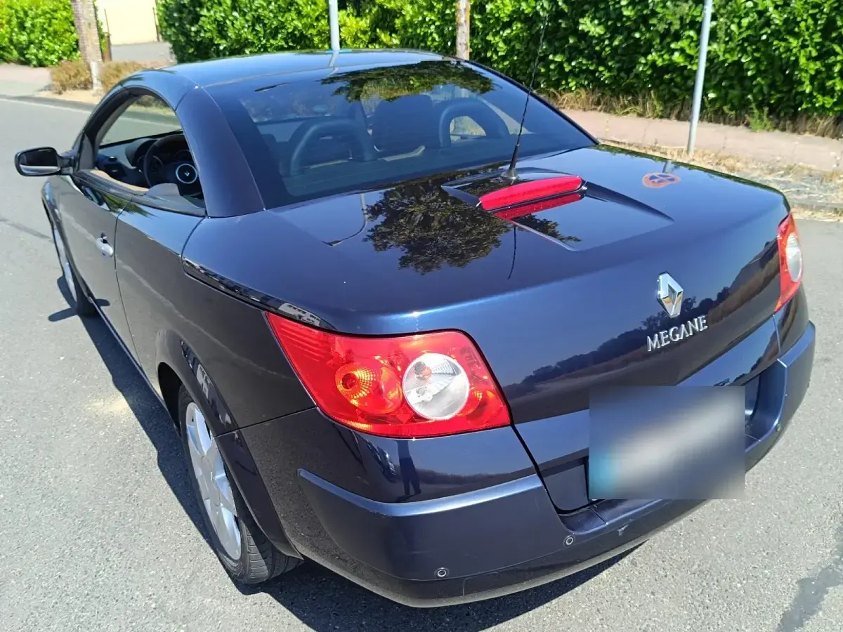 Gebraucht Renault Mégane Cabriolet 131 PS (96 kW) 2008 Blau Cabrio