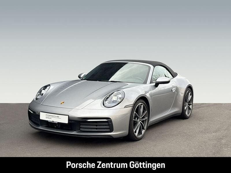 Silber Gebraucht 2023 Porsche 911 Carrera Cabriolet Cabrio | 124.800 € (Superpreis) - Bild 1/4
