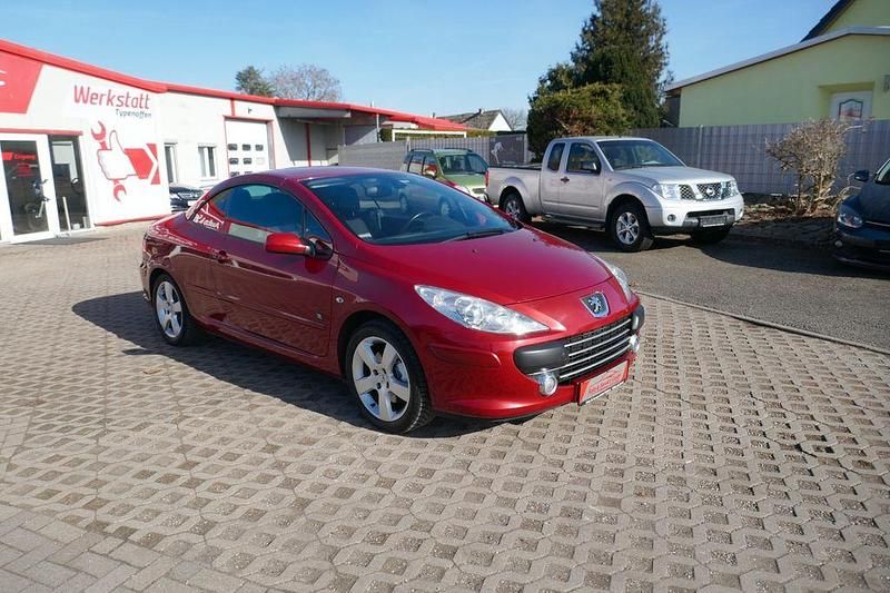 Gebraucht Peugeot 307 CC 136 PS (100 kW) 2008 Rot Cabrio