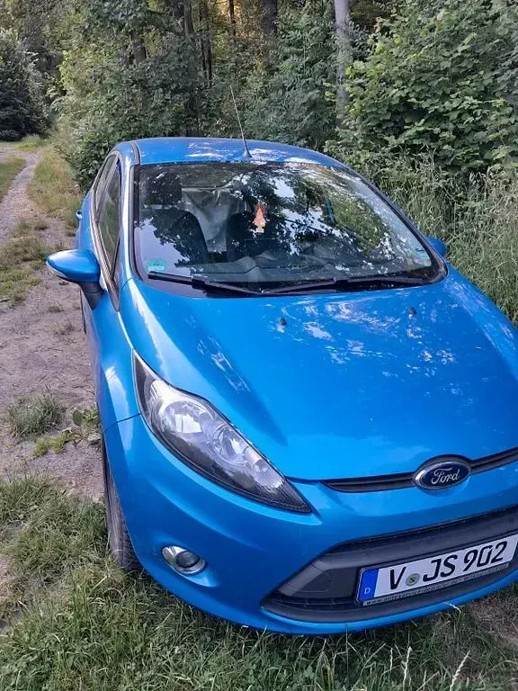 Gebraucht Ford Fiesta Trend 82 PS (60 kW) 2012 Blau Limousine