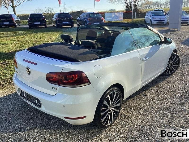 Gebraucht VW Golf Cabriolet 122 PS (89 kW) 2012 Weiß Cabrio