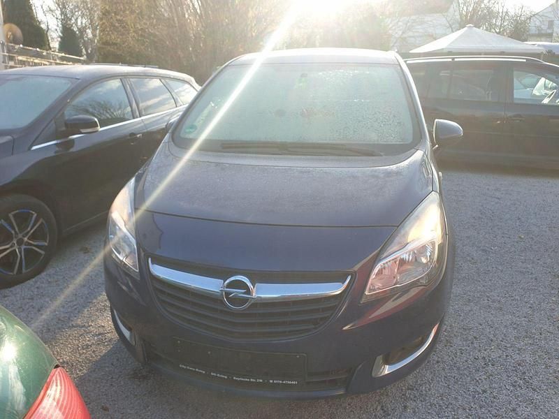 Gebraucht Opel Meriva Edition 110 PS (80 kW) 2014 Blau Van / Kleinbus