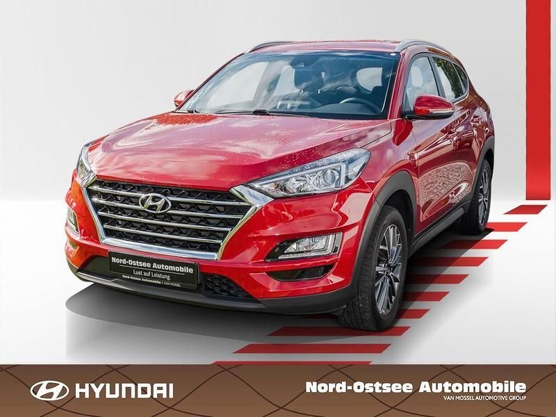Fiery red / met Gebraucht 2020 Hyundai Tucson Advantage SUV | 17.990 € (Guter Preis) - Bild 1/4