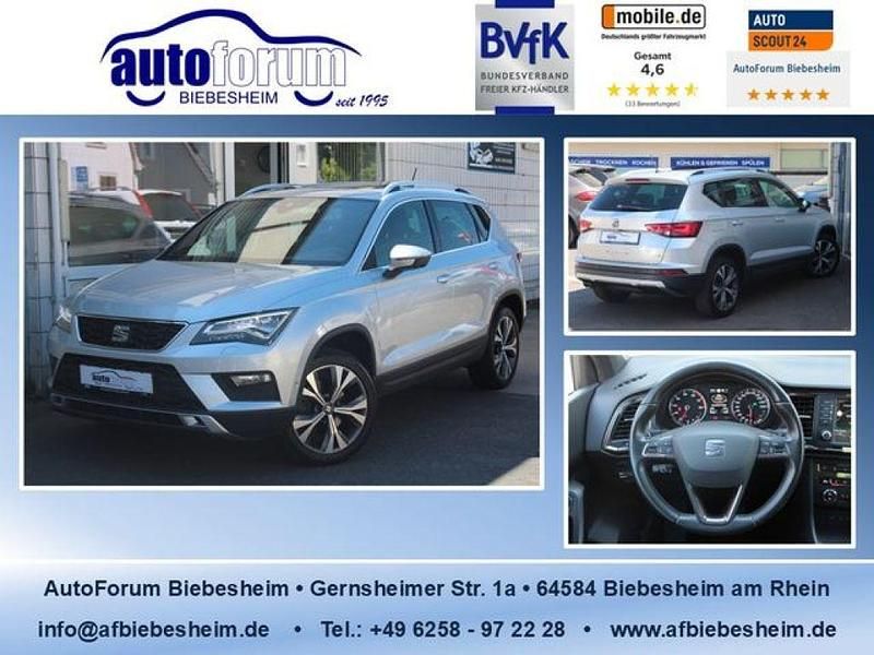 Silber Gebraucht 2017 Seat Ateca XCELLENCE SUV | 18.999 € (Fairer Preis) - Bild 1/4