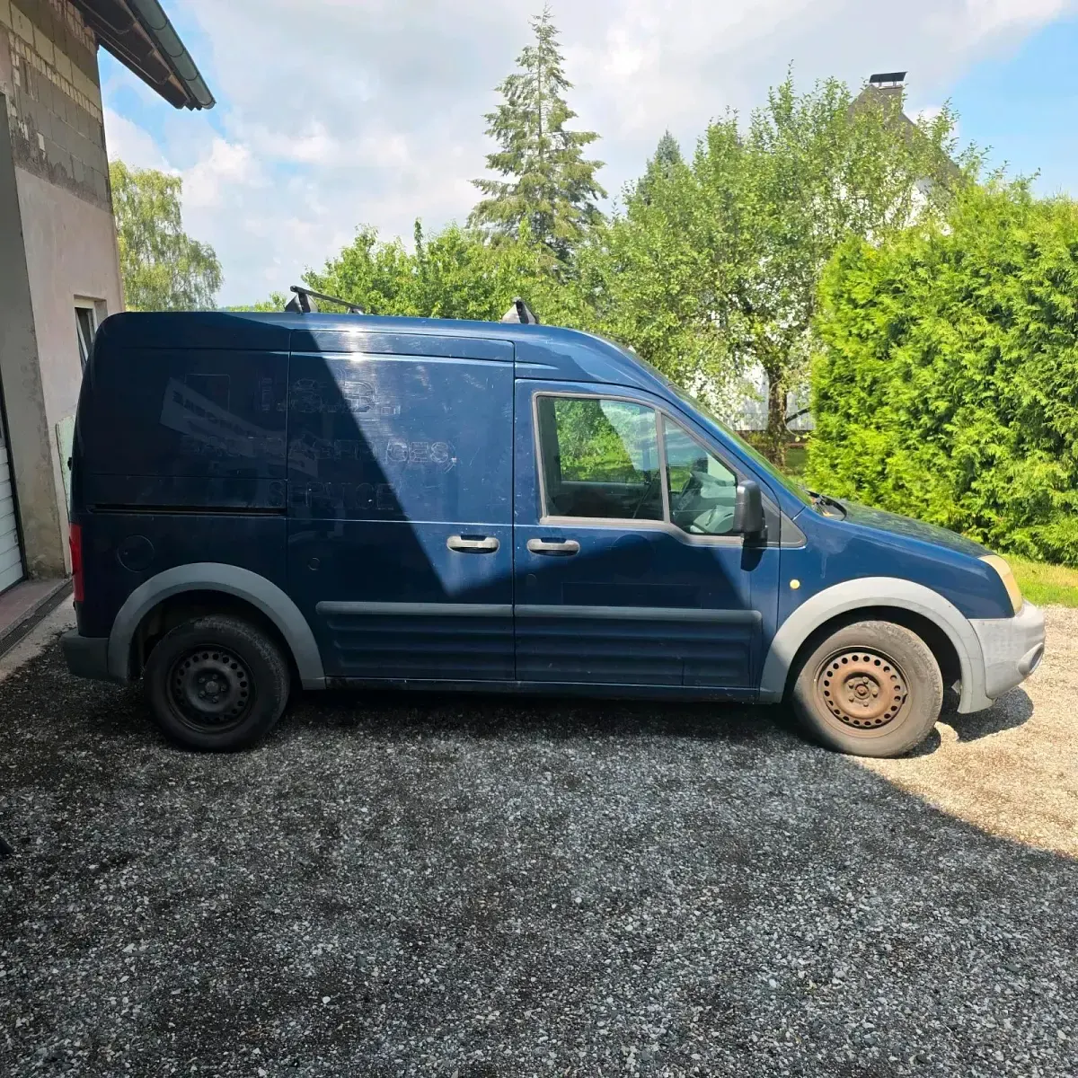 Gebraucht Ford Transit Connect 90 PS (66 kW) 2012 Blau Van / Kleinbus