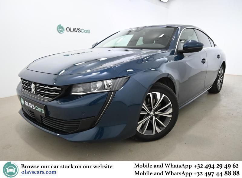 Blau Gebraucht 2021 Peugeot 508 Allure Limousine | 16.456 € (Superpreis) - Bild 1/4