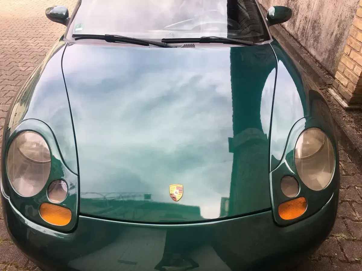 Gebraucht Porsche Boxster 220 PS (161 kW) 2000 Grün Cabrio