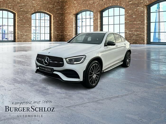 Unilack polarweiß Gebraucht 2020 Mercedes GLC220 AMG Coupé | 40.750 € (Etwas zu teuer) - Bild 1/4