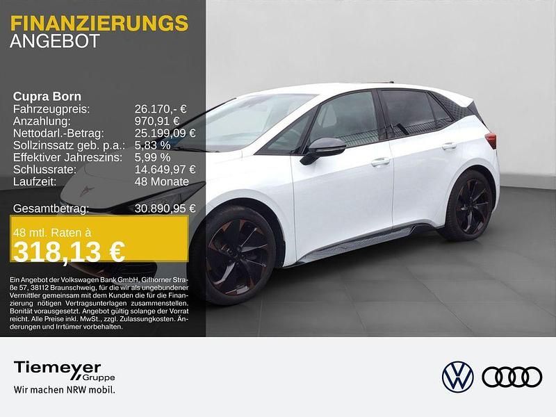 Weiß Gebraucht 2023 Cupra Born Basis Kleinwagen | 26.170 € (Guter Preis) - Bild 1/4