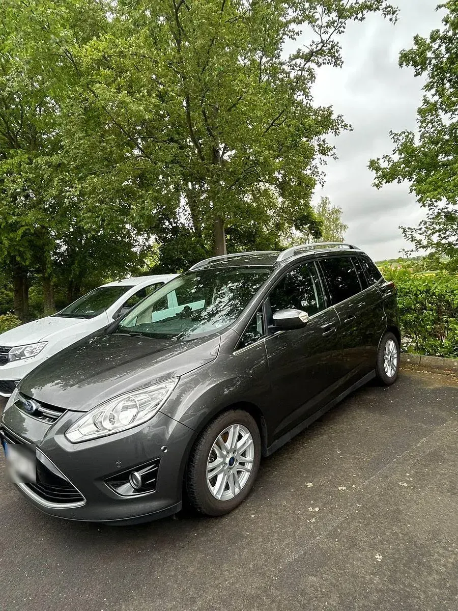 Gebraucht Ford C-MAX Titanium 125 PS (91 kW) 2015 Grau Van / Kleinbus