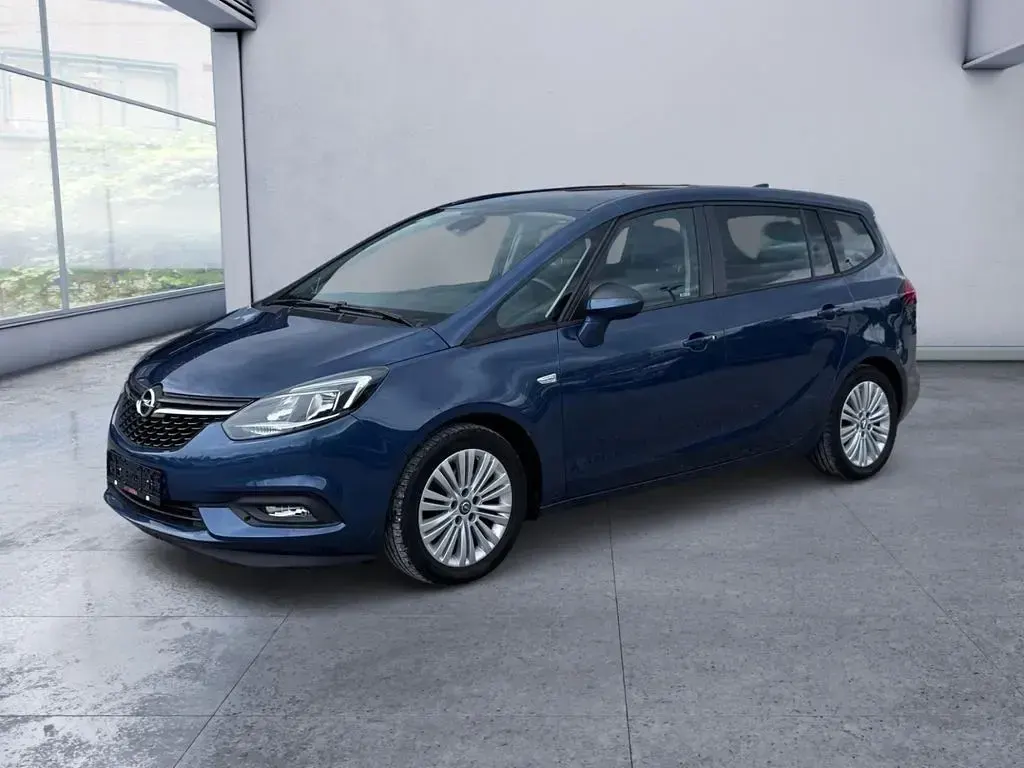 Gebraucht Opel Zafira Edition+ 140 PS (102 kW) 2017 Blau Van / Kleinbus