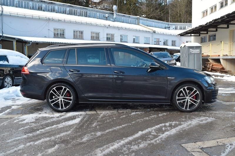 Gebraucht VW Golf VII GTD 184 PS (135 kW) 2015 Schwarz Kombi