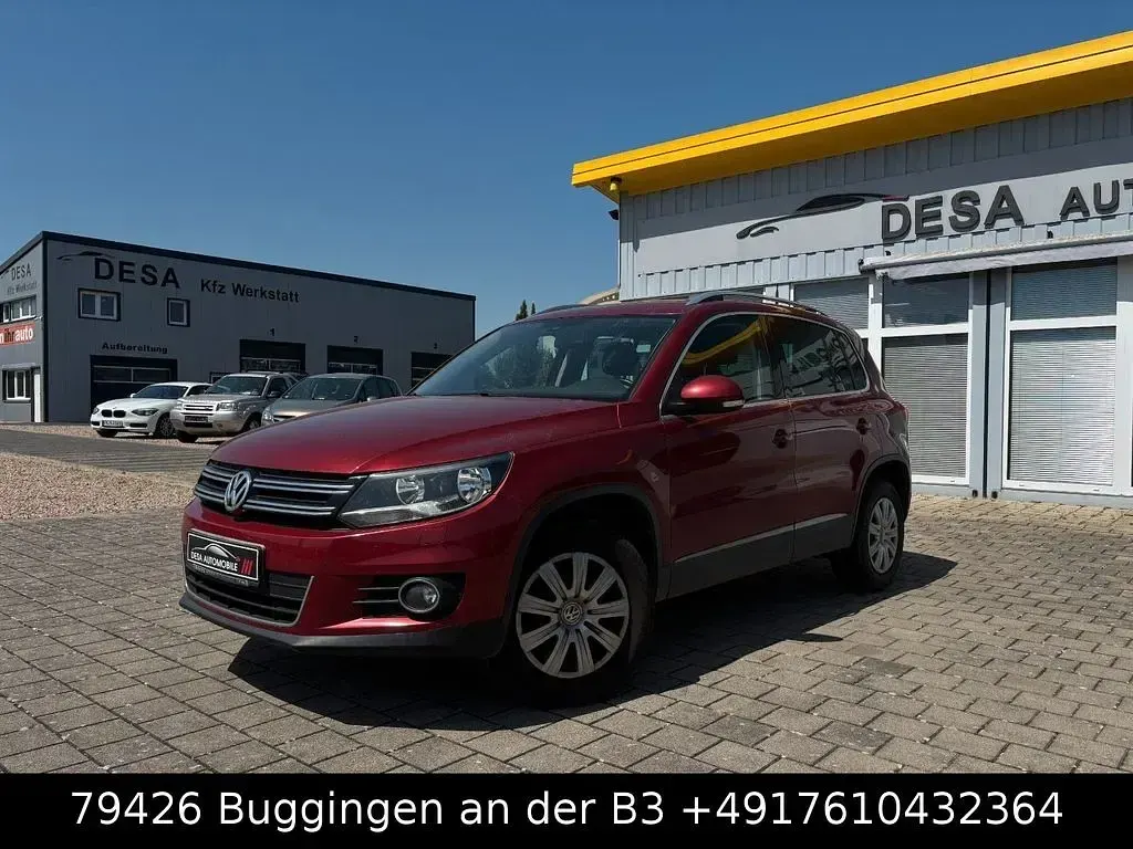 Gebraucht VW Tiguan Sportline 110 PS (80 kW) 2013 Rot SUV