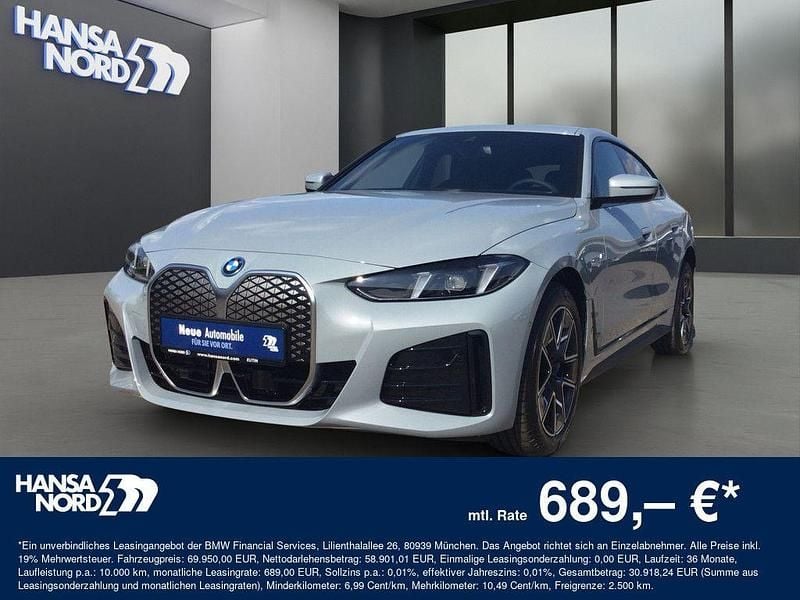 Grau Neu 2025 BMW i4 M Sport Limousine | 54.390 € (Superpreis) - Bild 1/4