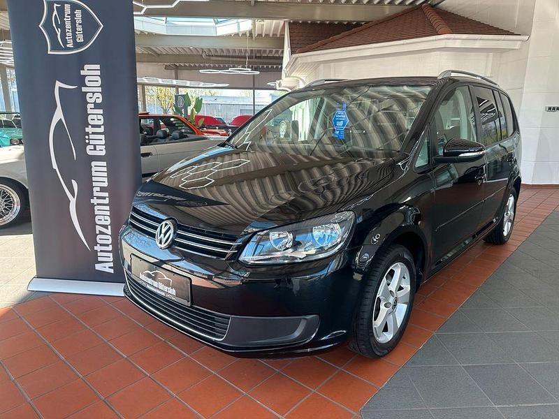 Gebraucht VW Touran Comfortline 140 PS (102 kW) 2011 Schwarz Van / Kleinbus