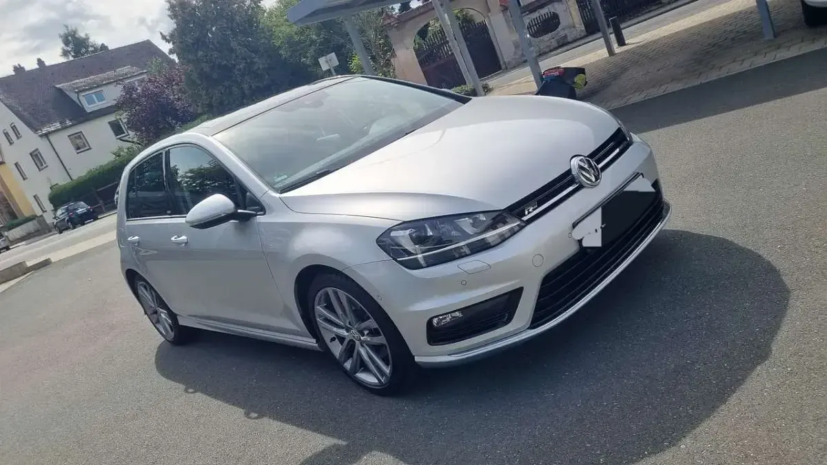 Gebraucht VW Golf VII R-line 125 PS (91 kW) 2017 Grau Kleinwagen