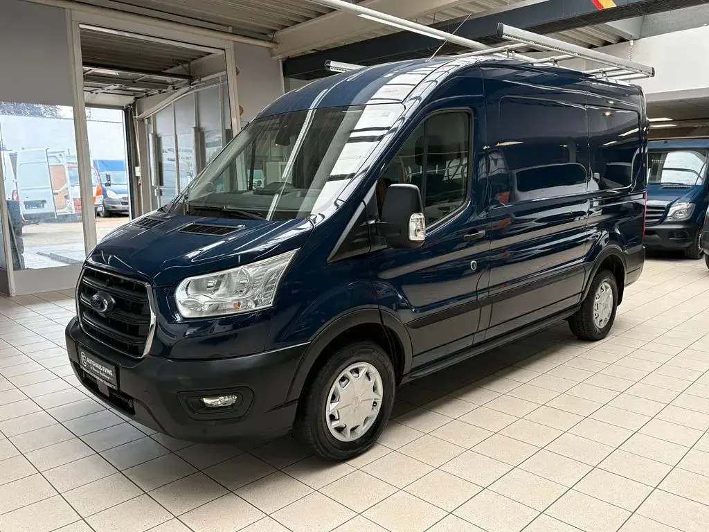 Gebraucht Ford Transit 131 PS (96 kW) 2021 Blau Van / Kleinbus