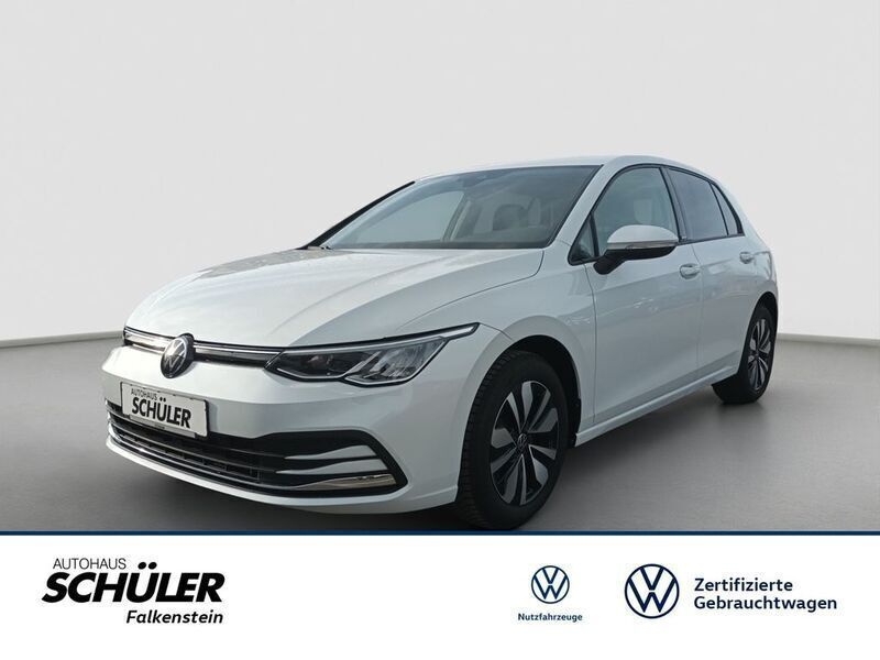 Weiß (oryxweiß perlmutteffekt) Gebraucht 2023 VW Golf VIII Move Limousine | 24.985 € (Fairer Preis) - Bild 1/4