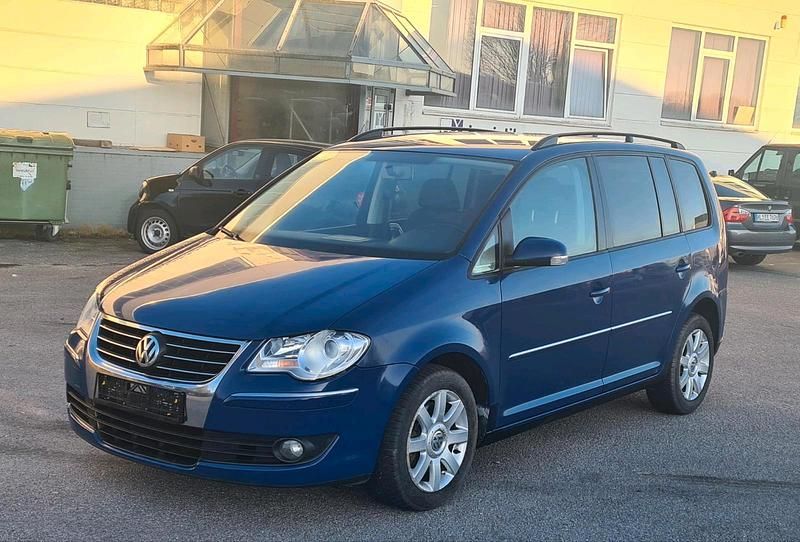 Gebraucht VW Touran 170 PS (125 kW) 2008 Blau Van / Kleinbus