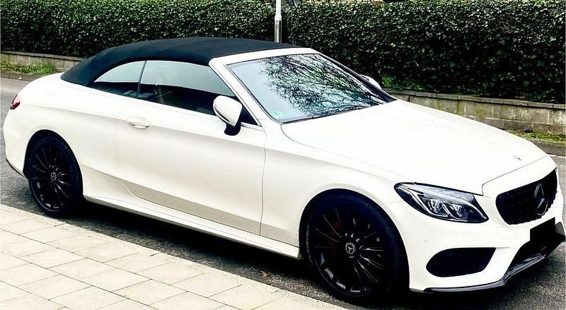Gebraucht Mercedes C63 AMG AMG line 245 PS (180 kW) 2017 Weiß Cabrio