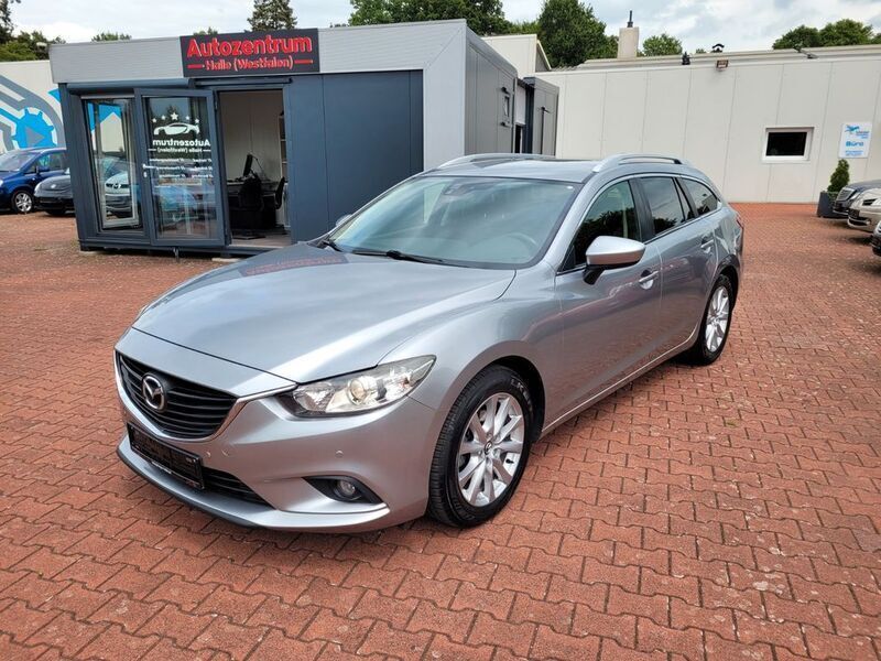 Silber Gebraucht 2014 Mazda 6 Center-Line Kombi | 8.790 € (Fairer Preis) - Bild 1/4