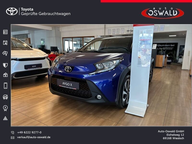 Blau Neu 2025 Toyota Aygo Team Kleinwagen | 17.950 € - Bild 1/4