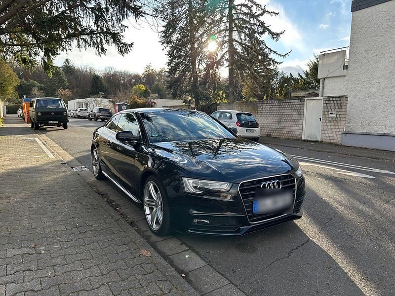 Schwarz Gebraucht 2013 Audi A5 S-line plus Coupé | 13.600 € (Teuer) - Bild 1/4