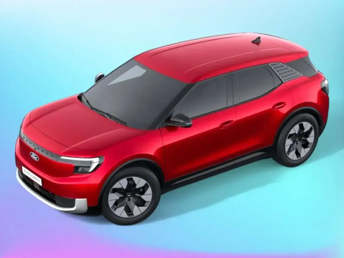 Nouvelle Ford Explorer Premium 125 kW (170 ch) 2026 Rouge SUV