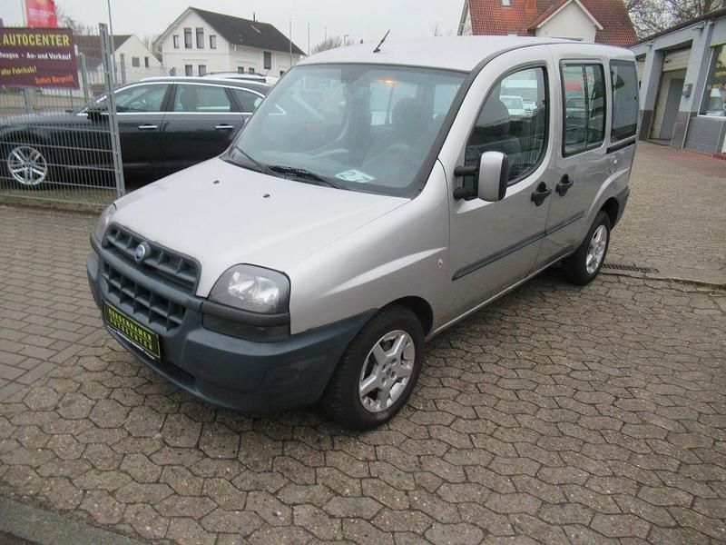 Gebraucht Fiat Doblò 65 PS (47 kW) 2005 Silber Van / Kleinbus