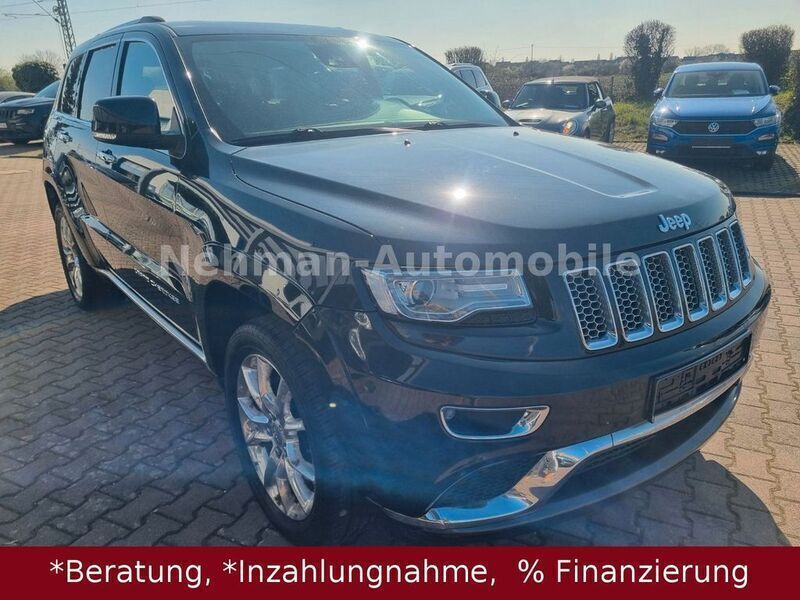 Schwarz Gebraucht 2014 Jeep Grand Cherokee Summit SUV | 9.490 € (Fairer Preis) - Bild 1/4