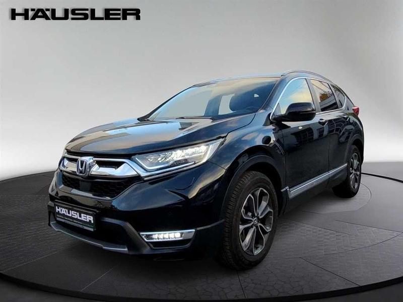 Crystal black pearl Gebraucht 2022 Honda CR-V Hybrid SUV | 27.990 € (Superpreis) - Bild 1/4