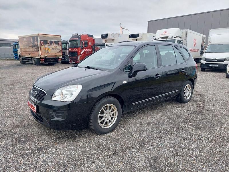 Gebraucht Kia Carens 116 PS (85 kW) 2011 Schwarz Van / Kleinbus