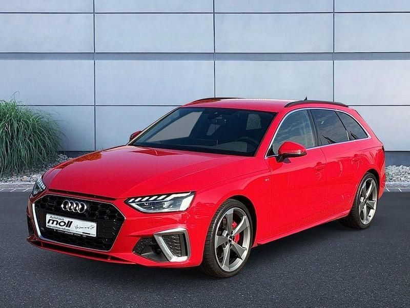 Tangorot metallic Gebraucht 2023 Audi A4 S-Line Kombi | 35.490 € (Fairer Preis) - Bild 1/4