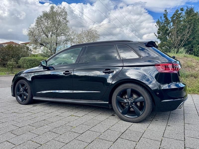 Schwarz Gebraucht 2015 Audi A3 S-Line Limousine | 19.000 € (Fairer Preis) - Bild 1/4