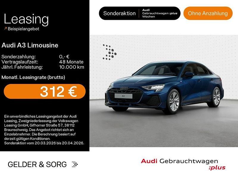 Gebraucht Audi A3 S-Line 116 PS (85 kW) 2025 Ascariblau metallic Limousine