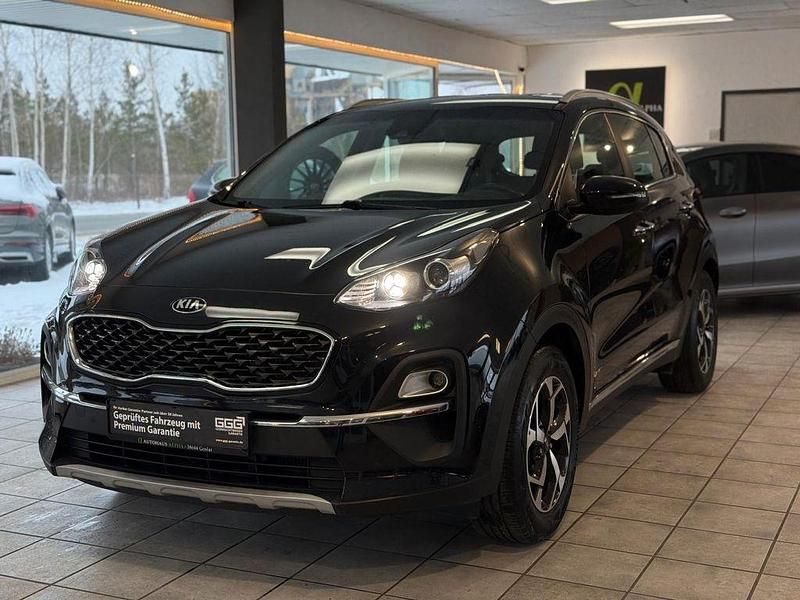 Gebraucht Kia Sportage Vision 136 PS (100 kW) 2021 Schwarz SUV