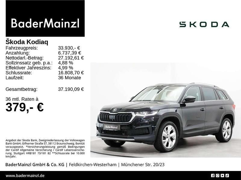 Blackmagic perleffekt Gebraucht 2022 Skoda Kodiaq Ambition SUV | 33.930 € (Fairer Preis) - Bild 1/3